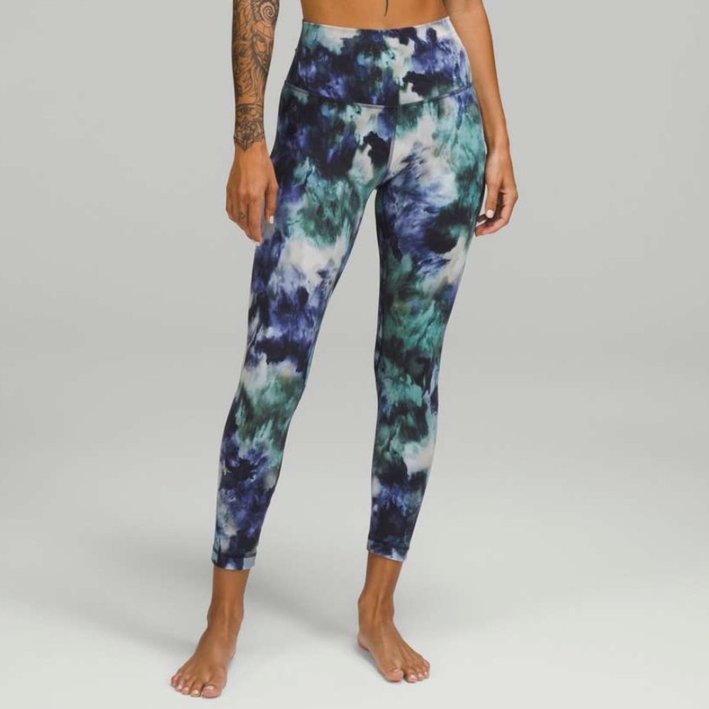 Lululemon Meteor Wash Print Align HR Pant 28”